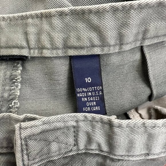 Vintage 90s Y2K Cargo Midi Maxi Skirt Column Straight Utility Grunge Punk Army - Picture 4 of 8